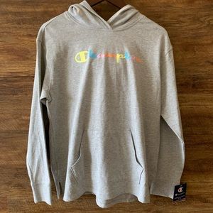 NWT Gray Champion Hoodie